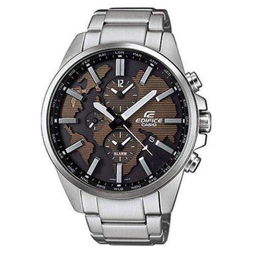 Image of Edifice mat rustfri stål quartz multifunktion (5495) Herre ur fra Casio, ETD-300D-5AVUEF